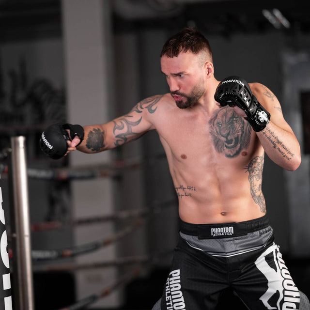 Guantes de sparring MMA Phantom Athletics APEX – Negro