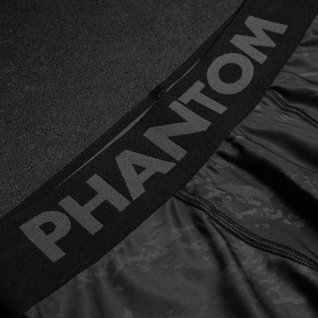 Phantom Athletics Kompressionsshorts Muay Thai – Svart/Grå
