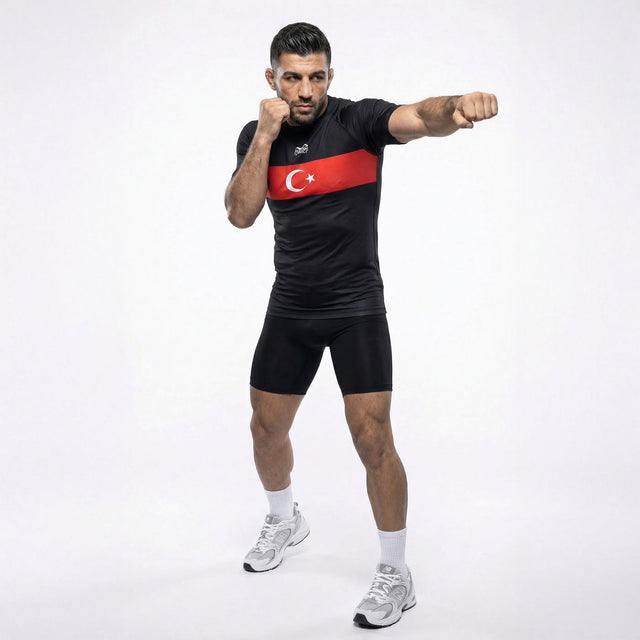 Phantom Athletics Rashguard Team Turkey – Black
