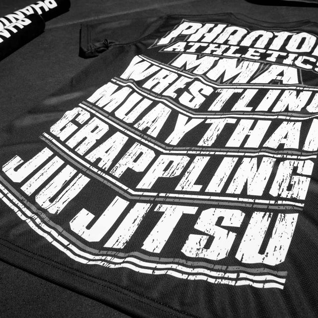 Camiseta Phantom Athletics EVO MMA Sports – Negro