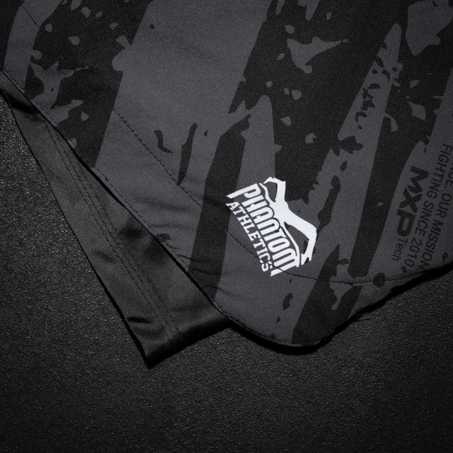 Pantaloncini MMA Phantom Athletics Fusion 2in1 Camo Tiger – Grigio