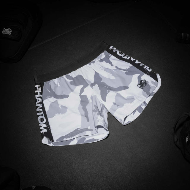 Pantalones de MMA Phantom Athletics Fusion-R – Winter Camo