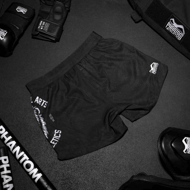 Shorts de MMA Phantom Athletics Fusion Lionheart – Noir