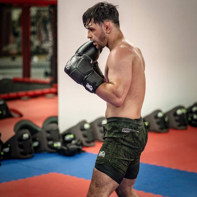 Shorts de MMA Phantom Athletics Fusion 2in1 Jungle – Vert