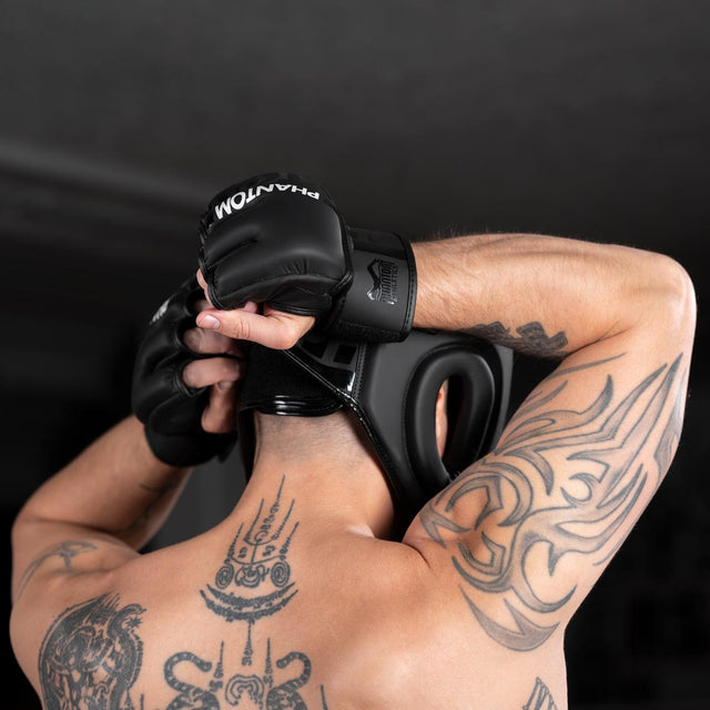 Kask bokserski Phantom Athletics Apex Cage – Czarny