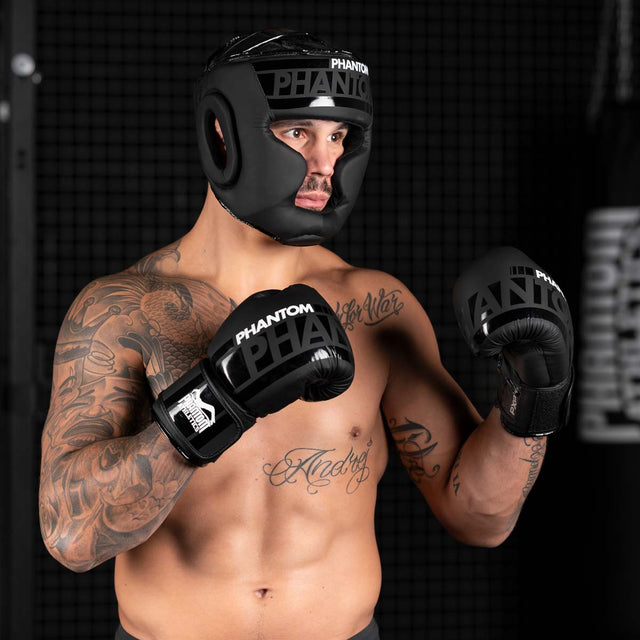 Phantom Athletics Huvudskydd Apex Full Face – Svart