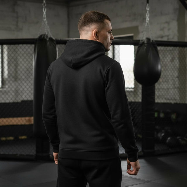 Sudadera Phantom Athletics Hoodie Zero – Negro/Gris