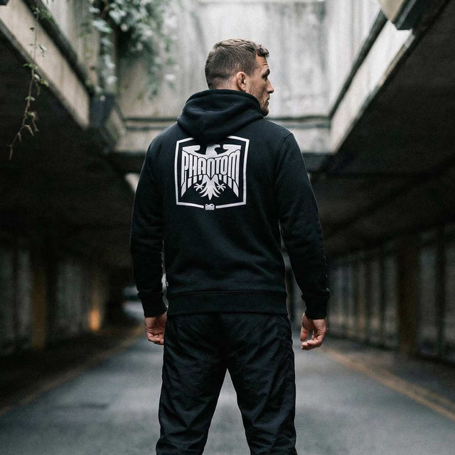 Camisola com capuz Phantom Athletics Germany – Preto