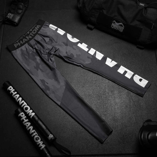 Pantalones de compresión Phantom Athletics Domination – Negro