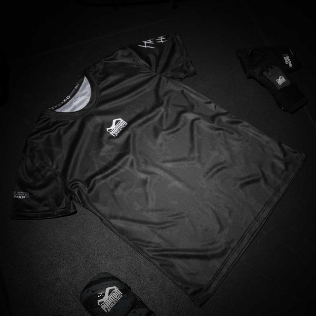 Trička Phantom Athletics EVO Two Serious – Černé