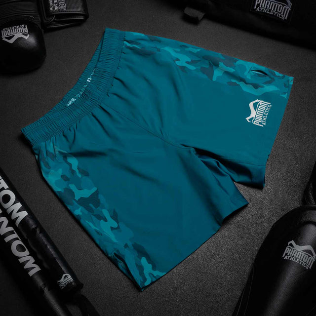 Spodenki MMA Phantom Athletics EVO Warfare – Marineblawy Camo