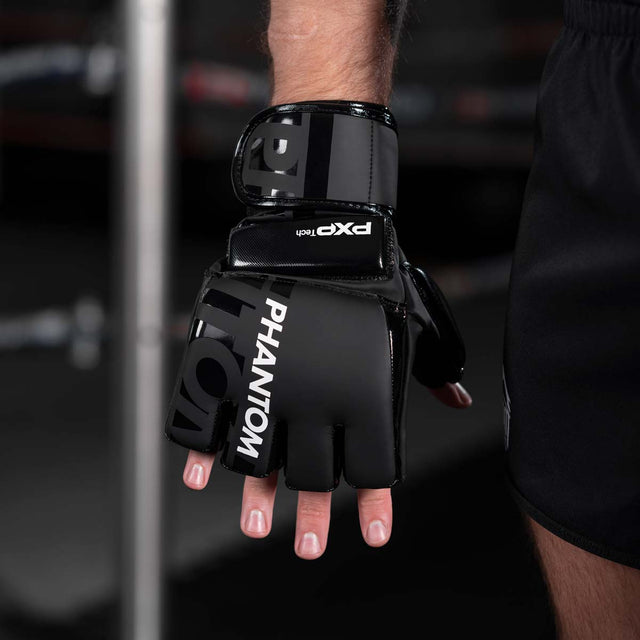 Gants de MMA Phantom Athletics Apex Hybrid – Noir
