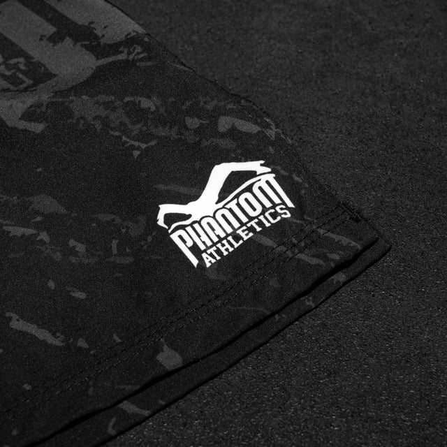 Phantom Athletics MMA-Shorts EVO Germany – Schwarz/Rot/Gold