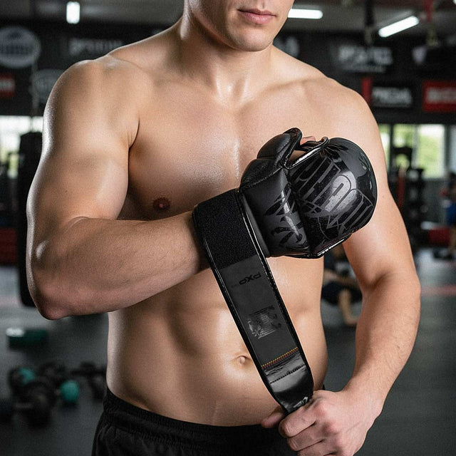 MMA rukavice Phantom Athletics German Eagle – Černé