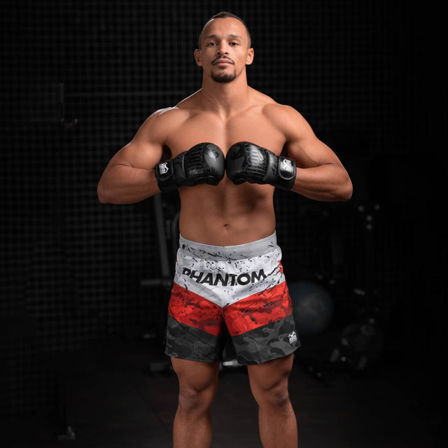 MMA rukavice Phantom Athletics German Eagle – Černé