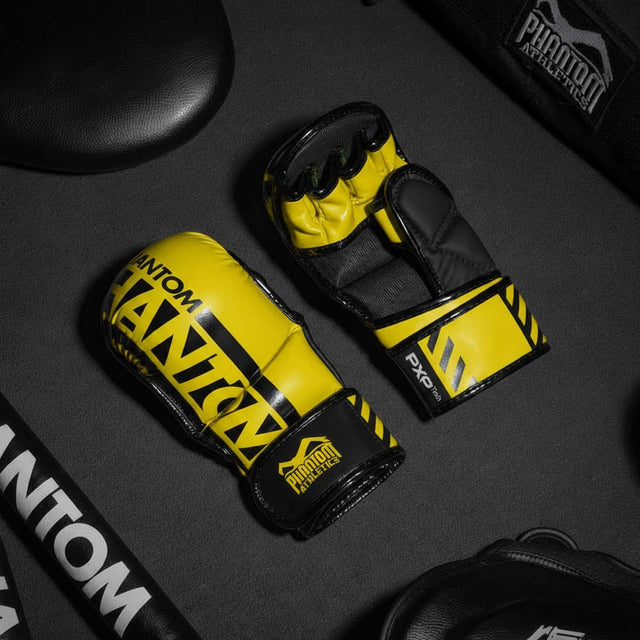 Guanti MMA Phantom Athletics APEX – Giallo Neon