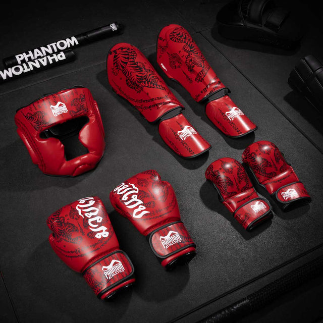 Guanti da sparring Phantom Athletics MMA Muay Thai – Rosso