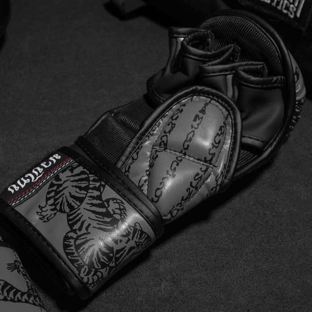 Guantes de sparring de MMA Phantom Athletics Muay Thai - Gris