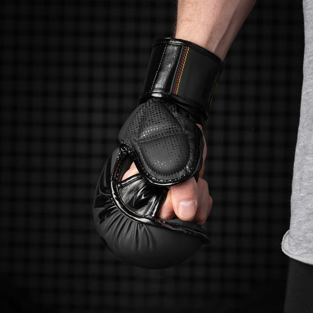 MMA rukavice Phantom Athletics German Eagle – Černé