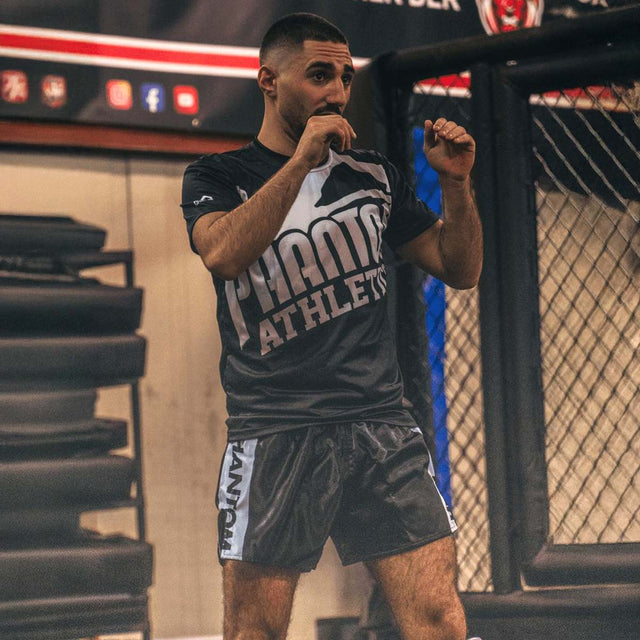 Calções de Muay Thai Phantom Athletics Apex – Preto/Branco