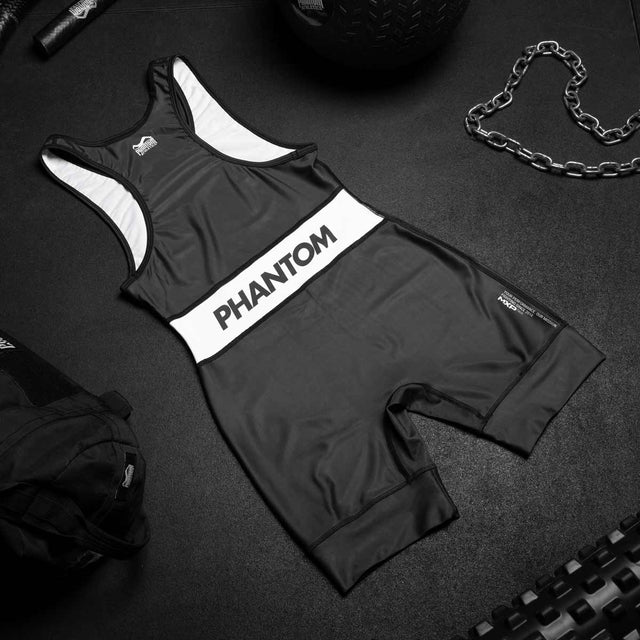 Maiou de lupte Phantom Athletics Apex – Negru