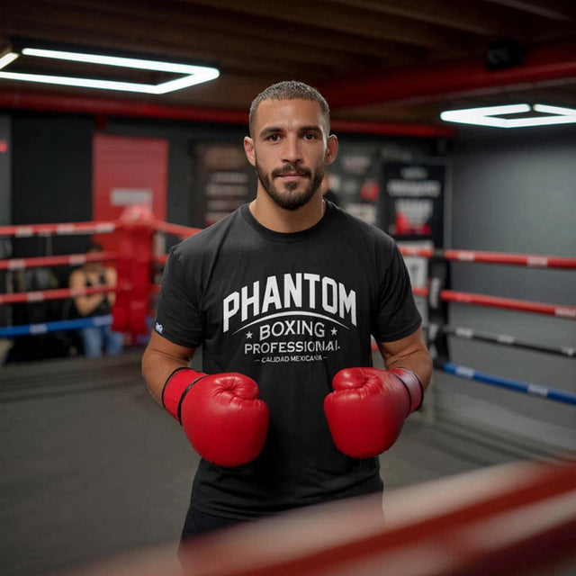 Camiseta Phantom Athletics Boxing – Negro