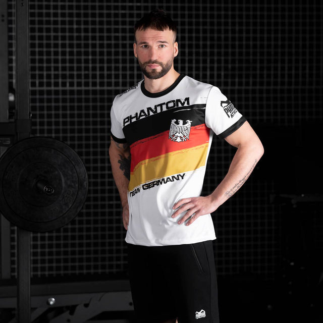 Koszulka treningowa Phantom Athletics EVO Germany – Biała