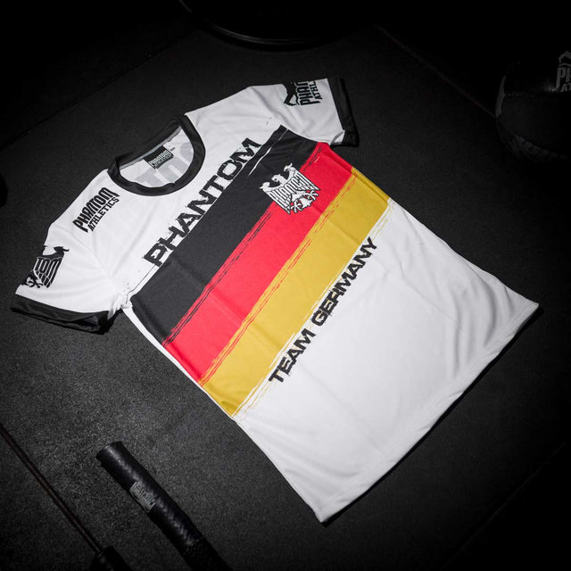 Koszulka treningowa Phantom Athletics EVO Germany – Biała