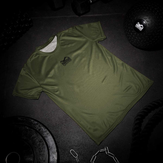 Phantom Athletics Tréninkové tričko EVO Apex – Army