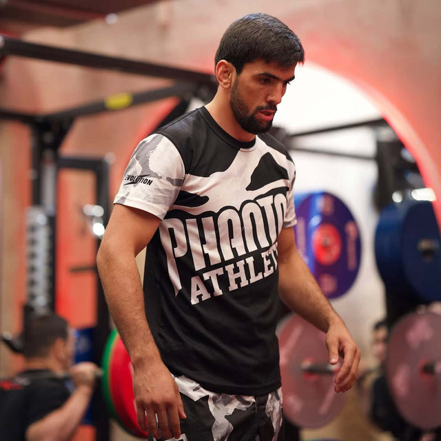 T-shirt d'entraînement Phantom Athletics EVO Warfare – Urban Camo