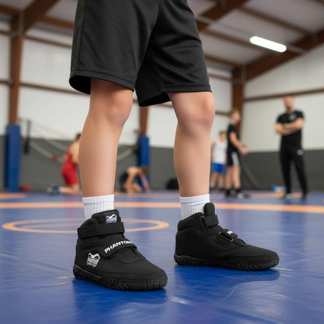 Botas de lucha Phantom Athletics Rookie Niños - Negro