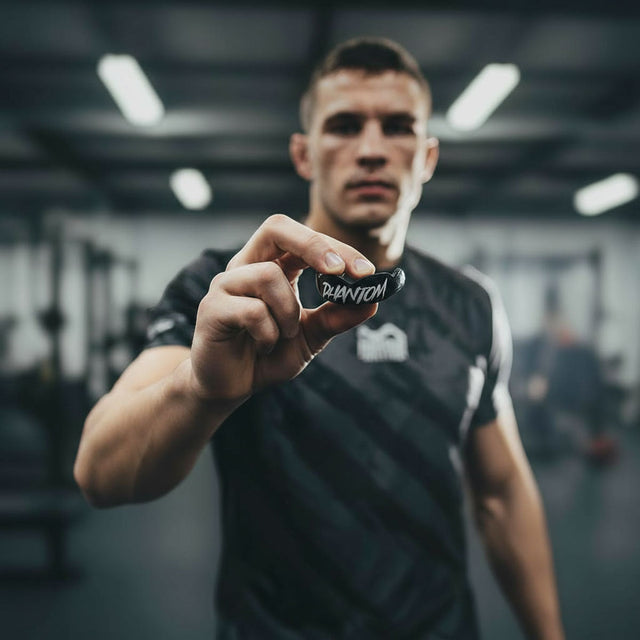 Phantom Athletics Mundschutz Elite Ruthless – Schwarz/Weiß