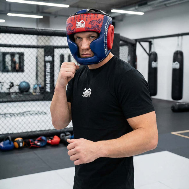 Casque de boxe Phantom Athletics Muay Thai – Bleu