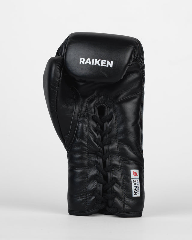 Raiken Boksehandsker Med Snøreluk KIBA - Sort