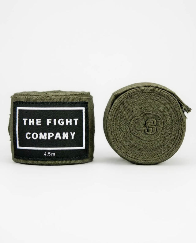 Bandes de boxe TFC Premium – Kaki vert