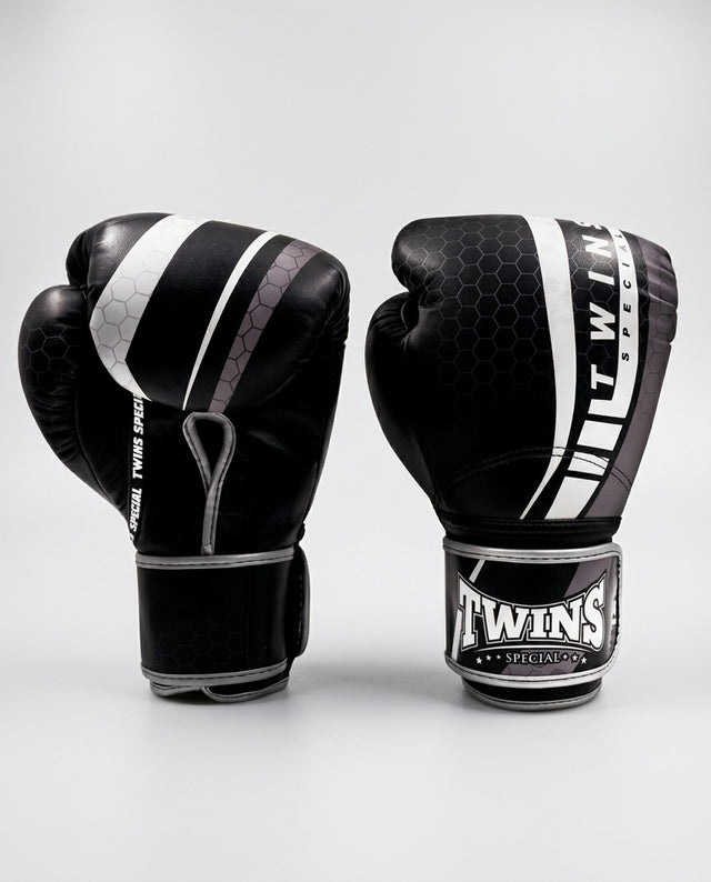 Guantoni da boxe Twins BGVL15 – Nero/Grigio/Bianco