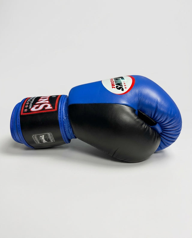 Twins Boxhandschuhe BGVL3 – Blau/Schwarz