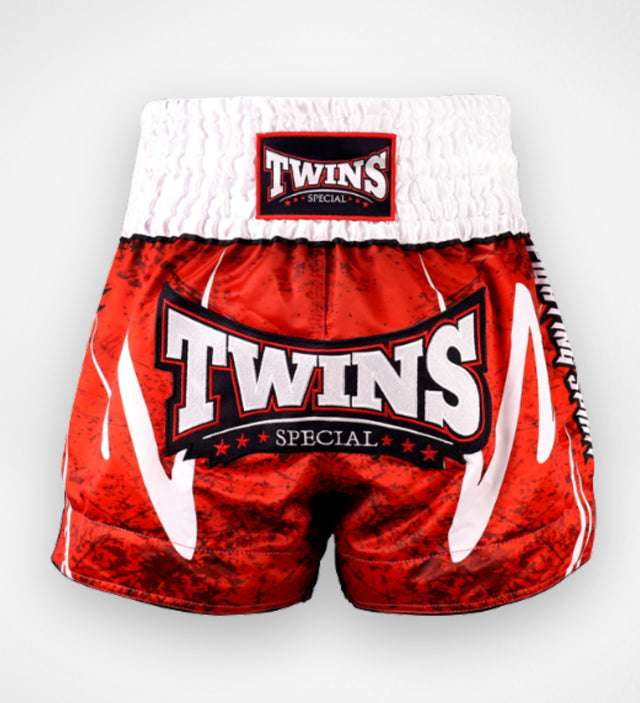 Twins Muay Thai-shorts TTBL – Rusty Red
