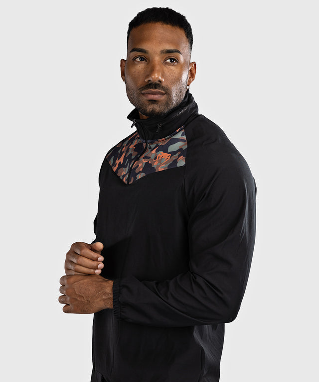Kurtka treningowa Venum Jungle Ops – Czarna/Khaki Camo