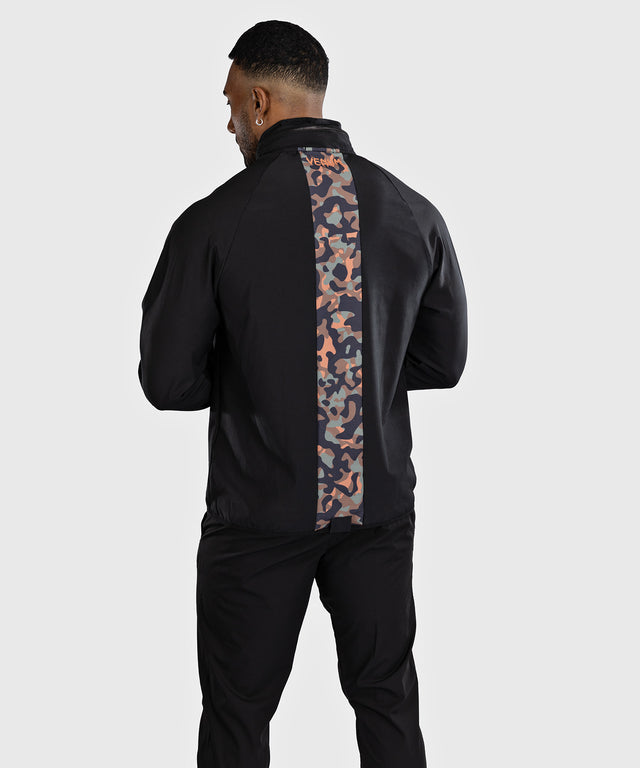 Kurtka treningowa Venum Jungle Ops – Czarna/Khaki Camo