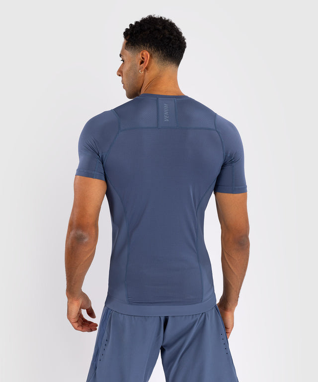 Venum Rashguard Kurzarm G-Fit Air – Foggy Blue