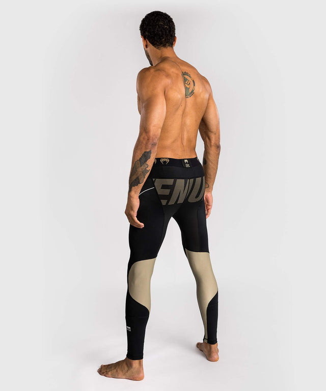 Spodnie spats Venum Adrenaline – Czarne/Piaskowe