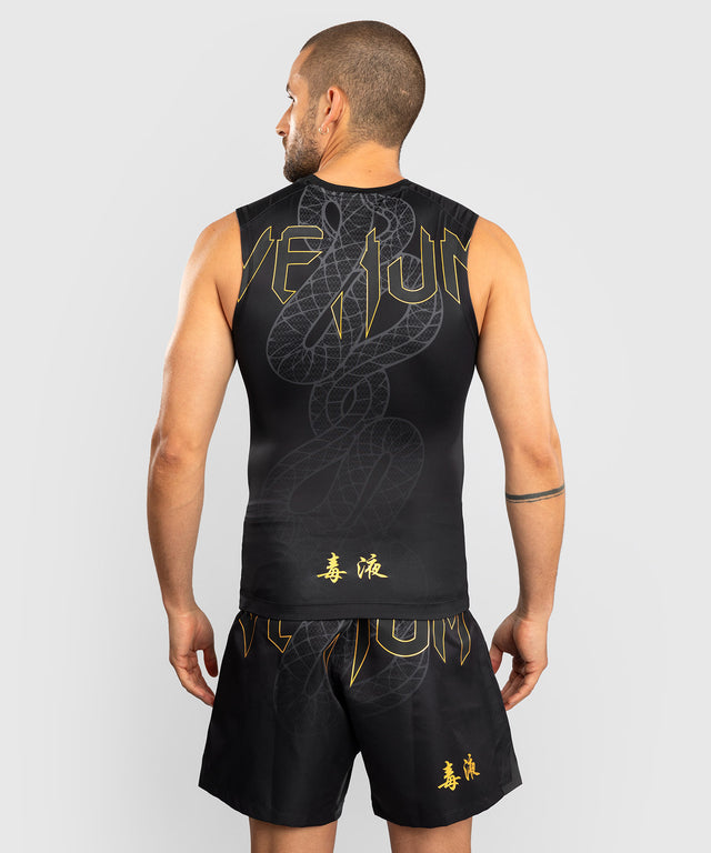 Rashguard Venum Serpenti sans manches – Noir