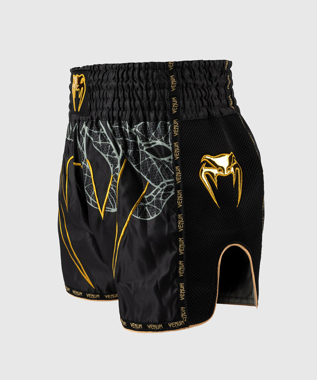 Venum Muay Thai-shorts Serpenti – Svart