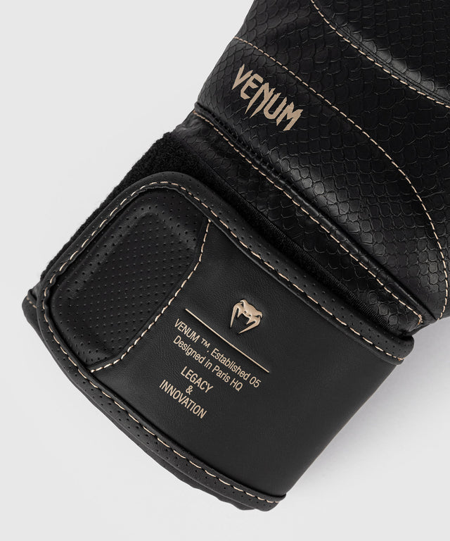 Guantes de boxeo Venum Impact Evo Scales – Negro