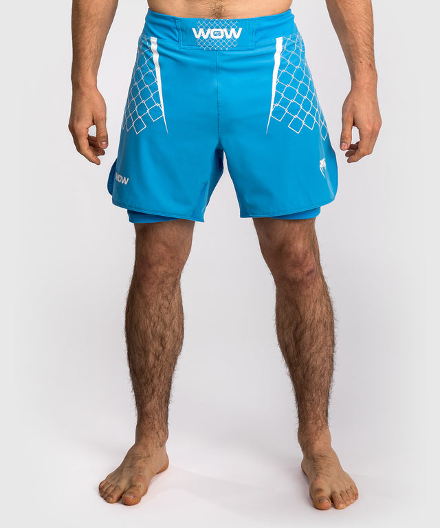 Venum x WOW FC MMA-shorts – Pacific Blå
