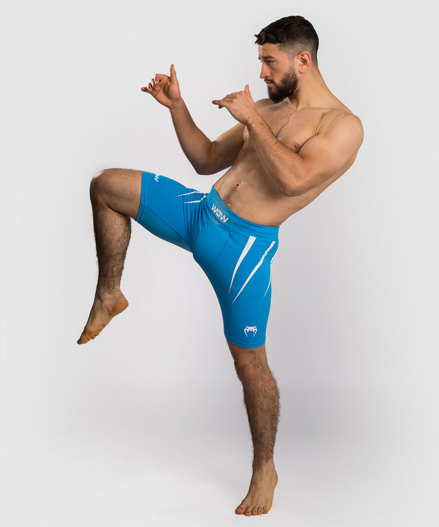Calções de Vale Tudo Venum x WOW FC – Azul Pacífico