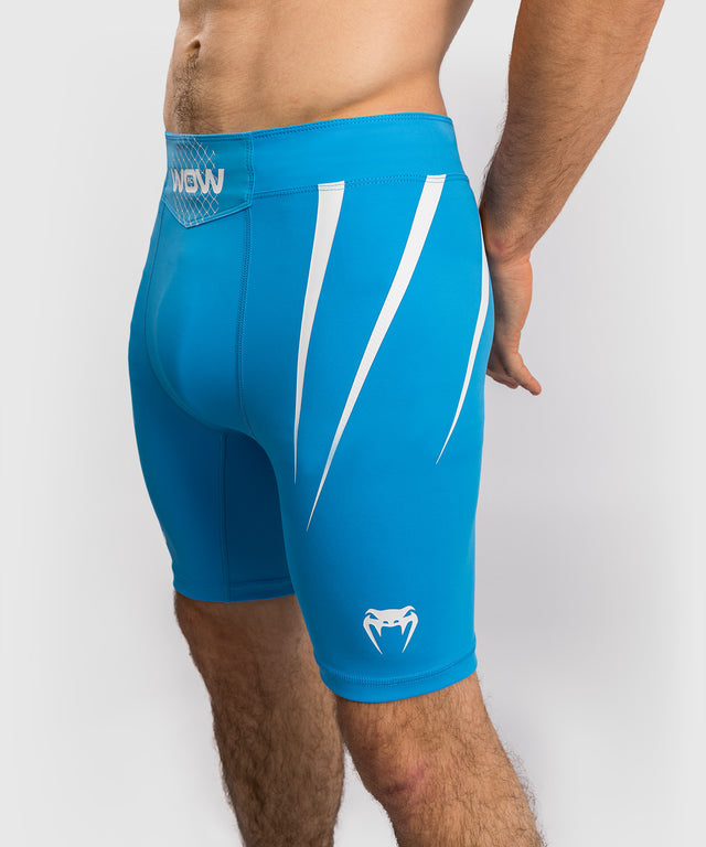 Calções de Vale Tudo Venum x WOW FC – Azul Pacífico