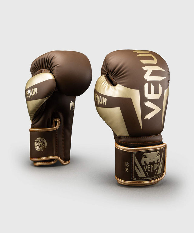 Mănuși de box Venum Elite – Maro închis