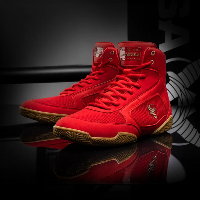Scarpe da boxe Hayabusa Pro – Rosso